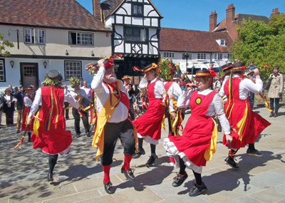 morris dancing england