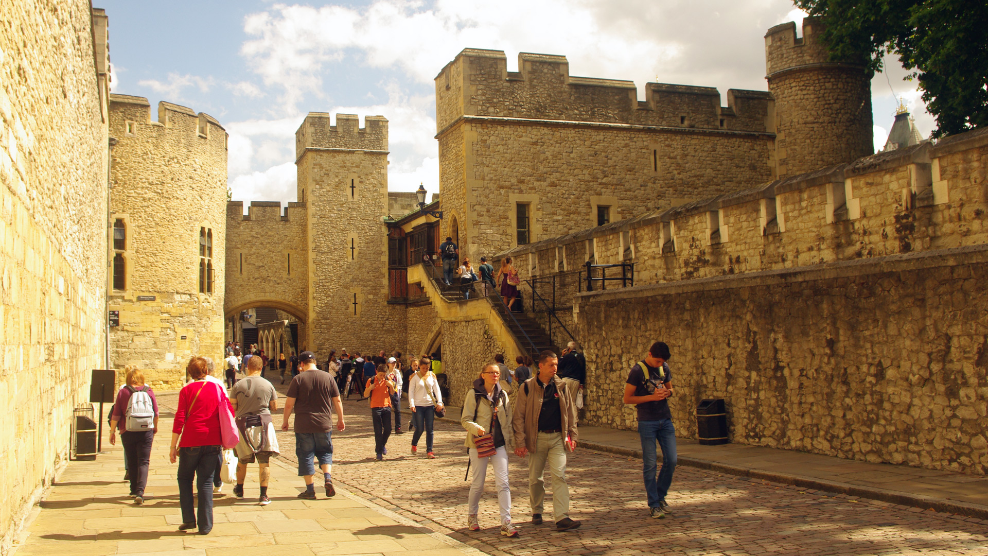 Inside the Entrance - Tower of London
