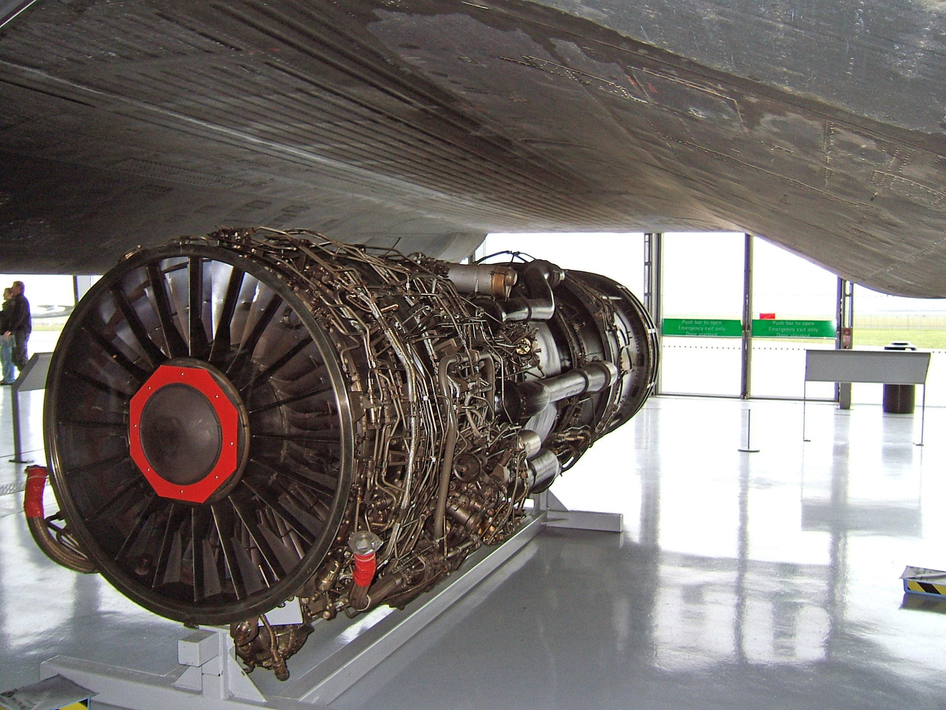 duxford Engine from SR71A Blackbird