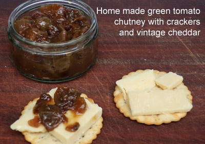 home made chutney